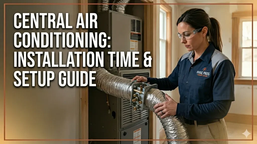 Central Air Conditioning: Installation Time & Setup Guide