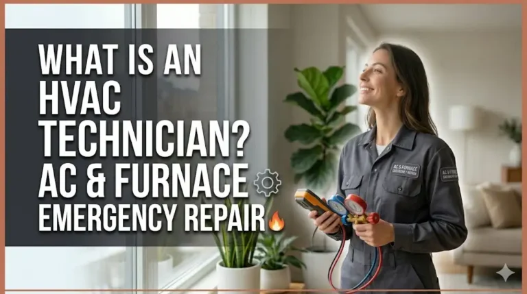 What Is an HVAC Technician? AC & Furnace Emergency Repair