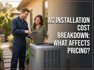 AC Installation Cost Breakdown What Affects Pricing 