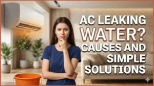 AC Leaking Water? Causes and Simple Solutions