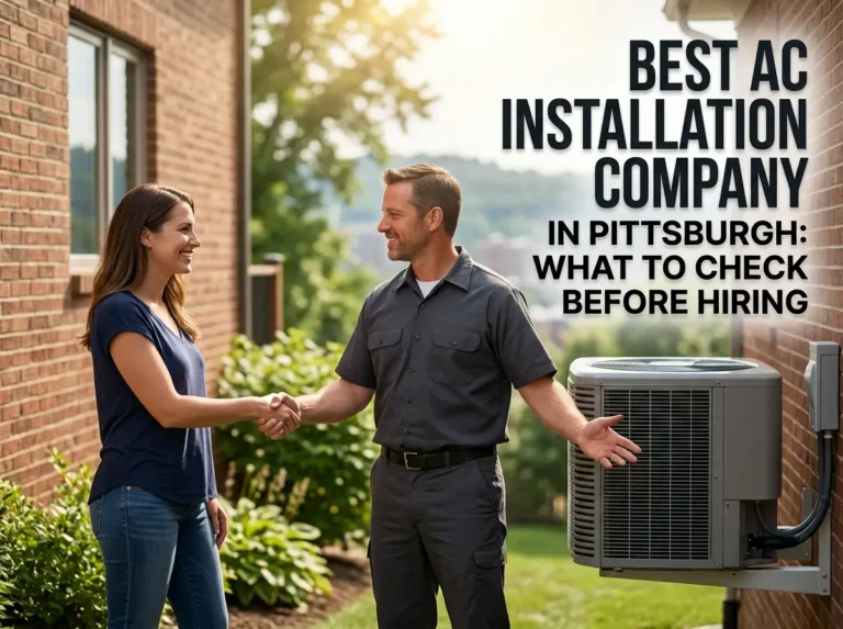 Best AC Installation Company in Pittsburgh What to Check Before Hiring